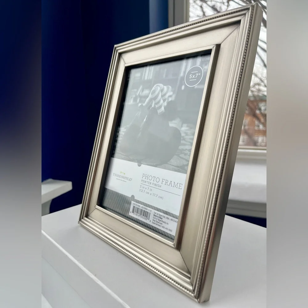 Threshold Silver Pewter Finish Frame